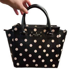Kate Spade Cameron Wellesley Polka Dot Handbag